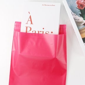 HD 핑크색 택배봉투 35x45+4 100매] 의류 포장