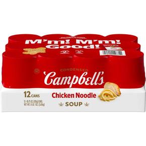 [해외직구] Campbells 캠벨 치킨 누들 스프 305g 12팩 Condensed Chicken Noodle Soup, 10.75 Ounce Can