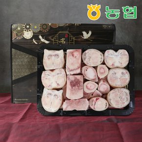 [청송영양축산농협] 한우 사골+우족 선물세트 4kg