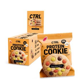 CTRL®프로틴 쿠키 소프트 베이크드 - 피넛 버터 피스 - 쿠키 12개