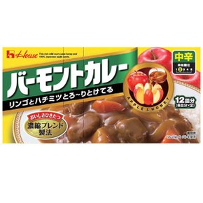 바몬드 카레 중간매운맛 230g 12회분 일본카레