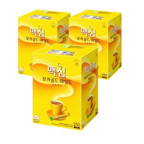[무료배송]동서식품 맥심 모카 골드 마일드 12g x 250개 3박스