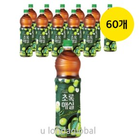 웅진 초록매실 건강 주스 음료 대용량 1.5L 60개