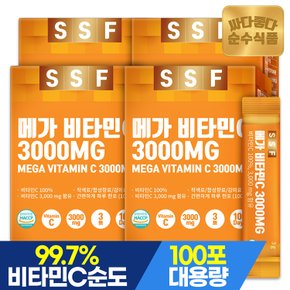비타민C 3000MG 4박스(400포) 비타민씨 분말 스틱 파우더