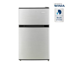 [전국무료배송설치] 위니아 소형냉장고 WRT09DS 87리터 2도어 실버