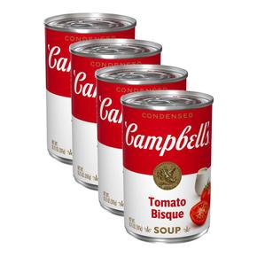 [해외직구] Campbells 캠벨스 농축 토마토 비스크 스프 305g 4팩