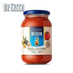 데체코 시칠리아나 토마토 소스 400g x3개