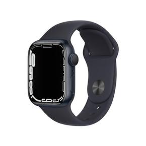 [apple] Apple 워치 7 GPS 41mm 미드나이트 알루미늄/미드나이트 스포츠밴드 MKM (S11237456)
