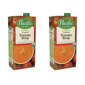 [해외직구]퍼시픽푸드 크림 토마토 스프 946ml 2팩 Pacific Foods Creamy Tomato Soup 32oz