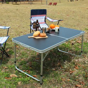 노마드 휴대용 접이식 테이블 블랙 낚시 캠핑 야외
