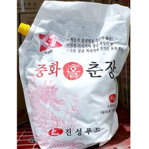 중식 식자재 주방 재료 두리 홀춘장 중화  4kg