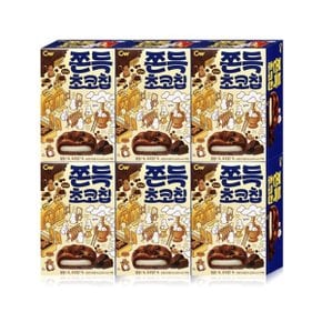CW 청우 쫀득 초코칩 90g x 6통 / 초코쿠키 간식