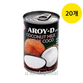아로이디 코코넛 밀크 태국 음식 스무디 400ml 20개