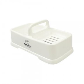 심플한 손잡이 오픈 비누대 비누받침 비누케이스 X ( 2매입 )