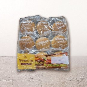 [코스트코] 신라명과 참깨 햄버거빵 70g x 18입