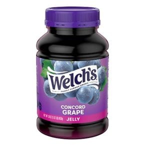 Welch`s 콩코드 포도 젤리 - 30온스, 웰치스 건강식품