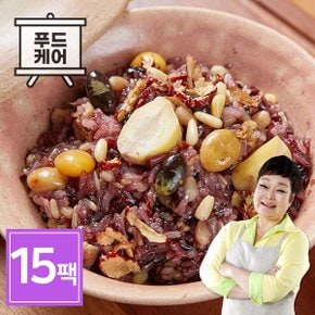 빅마마 이혜정의 꽉찬 수제 영양밥 15팩 (120g x 15개)