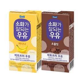 소화가 잘되는 우유 바나나맛+초코맛 190ml 48팩_P308880723