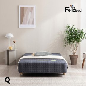 일체형 침대 본넬스프링 매트리스 일반형 (발통높이선택가능) Q 퀸