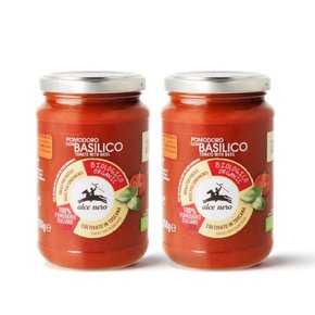 [보보] 알치네로 유기농 토마토 바질 파스타 소스 350g×2개
