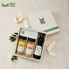[청오]유기농 참기름 선물세트1호[32537427]