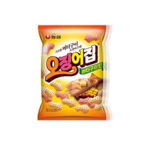 나만의 간식타임 농심 오징어집 260g 6봉 대용량