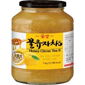 꽃샘식품 꿀유자차S 1kg