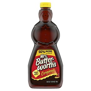 미세스 버터워스 오리지널 팬케익 시럽 Mrs. Butterworths Pancake Syrup 1.06L