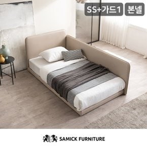 SAMICK 루시 슬림형 저상형 침대(파워 본넬 매트리스-슈퍼싱글)+가드1