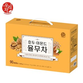 송원 호두아몬드율무차 18g x 90개입 (대용량)