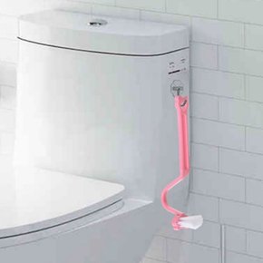 화장실 변기안쪽 틈새청소 솔 구석구석 V자 청소도구 (W8F7B0C)