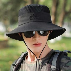 패션모자 사파리 벙거지 모자 남성 버킷햇 야외 활동 필수품 학생모자