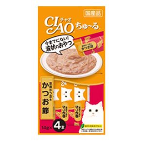 고양이 챠오츄르 가다랑어포 4개입 1P 냥이 습식 간식