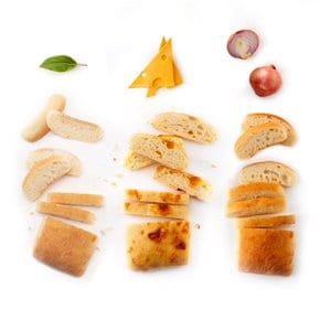 (10+1) HACCP인증, 맛있는 치아바타 빵 택1(플레인/치즈/어니언)/샌드위치