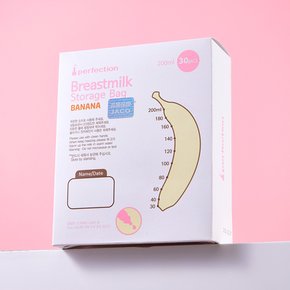 바나나 변온 모유 저장팩 200ml 30매