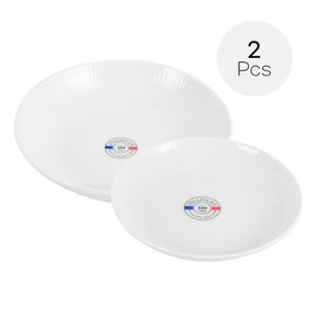 플리세 원형 접시 2종 골라담기 /2종 선택