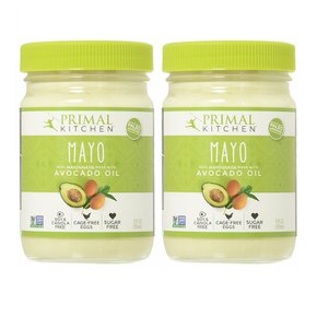 [해외직구]Primal Kitchen Avocado Oil Mayo 프라이멀 키친 아보카도 오일 마요 12oz(355ml) 2팩