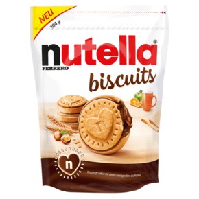 Nutella 누텔라 초코잼 비스킷 초코 과자 간식 304g