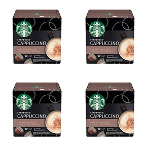 스타벅스 돌체구스토 호환 카푸치노 캡슐커피 Starbucks Cappuccino 6+6개입 4개
