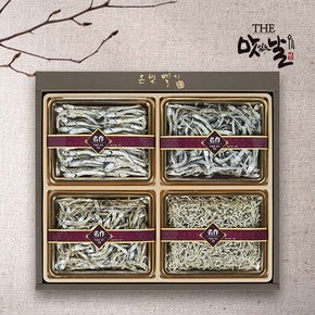 남해안 특선 멸치세트 1호(대멸110g+중멸120g+소멸140g+세멸150g)