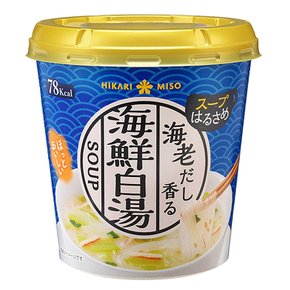 히카리 된장 컵 스프 하루사메 해물 백탕 1 식 × 6 병