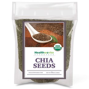 healthworks 유기농 치아씨드 1.36kg Chia Seeds
