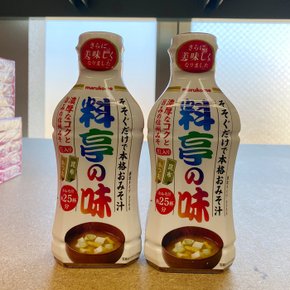 마루코메 료테이의 맛 액체 된장 430g x 2개