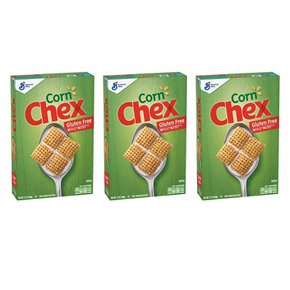[해외직구]콘 첵스 통곡물 시리얼 340g 3팩 Chex Corn Cereal Gluten Free 12oz