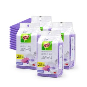 3M 스카치브라이트 크린스틱 베이킹소다 톡톡 시트타입(수세미형) 40매
