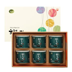 프리미엄 곱창돌김 해품은김 6캔 선물세트 / 쇼핑백동봉
