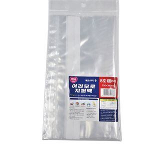 주방소품 여러모로 지퍼백 8호 투명일회용지퍼락 대형지퍼백 냉