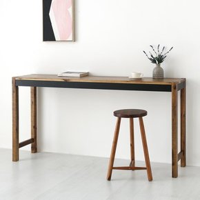 원목바테이블 카페 창가테이블 홈바 식탁 인테리어 바테이블