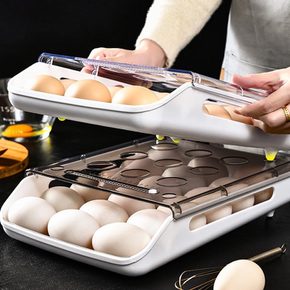 자동이동 계란디스펜서/계란 달걀 보관함 케이스 통
