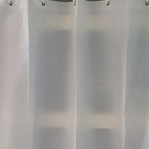 욕실커튼 가림막 방수 비닐 샤워커텐 흰색 120x180